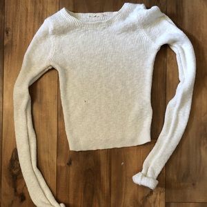 Hollister cropped sweater